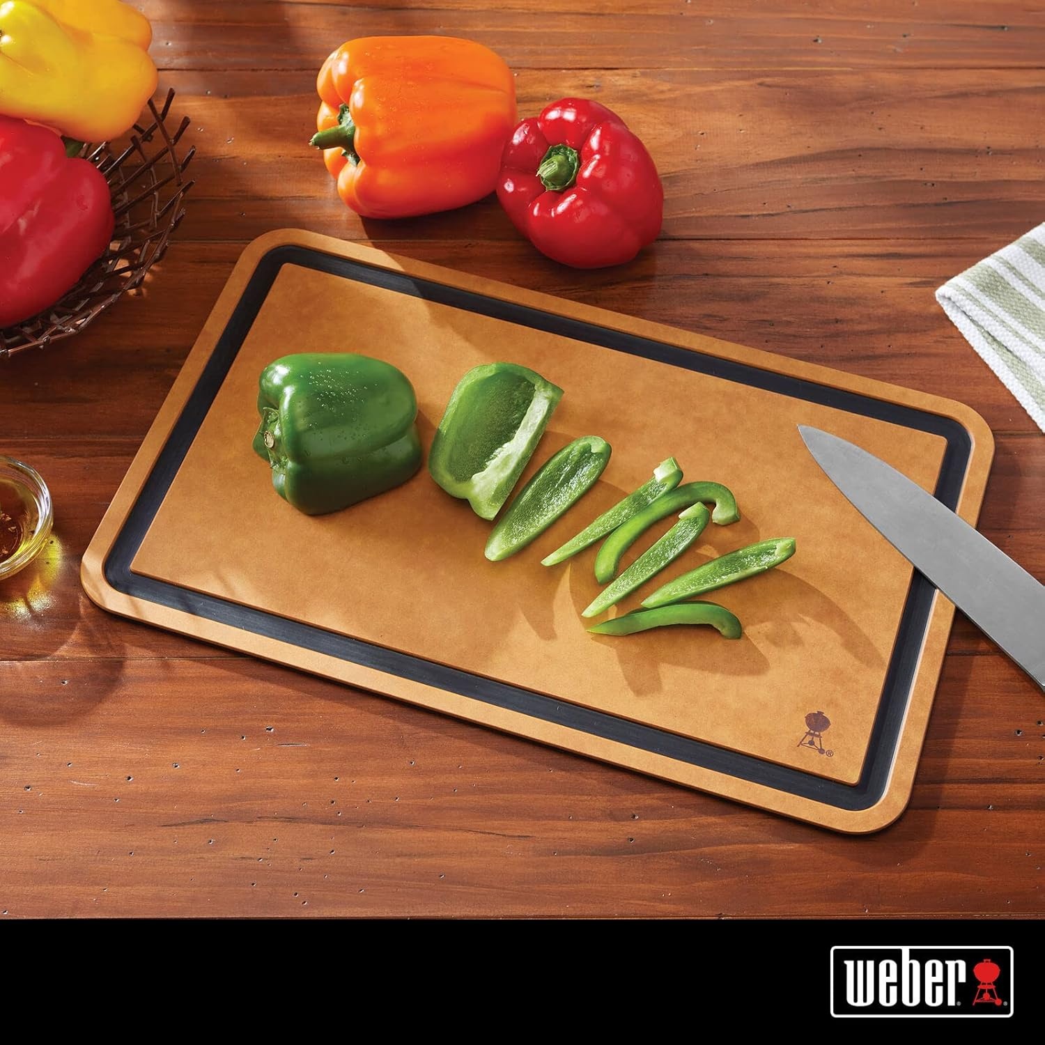 image:imageWeber Cutting Board with Juice Groove Brown