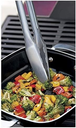 image:imageWeber Deluxe Tool Set StainlessSteel Grill Spatula amp Locking TongsEasy Open Packaging