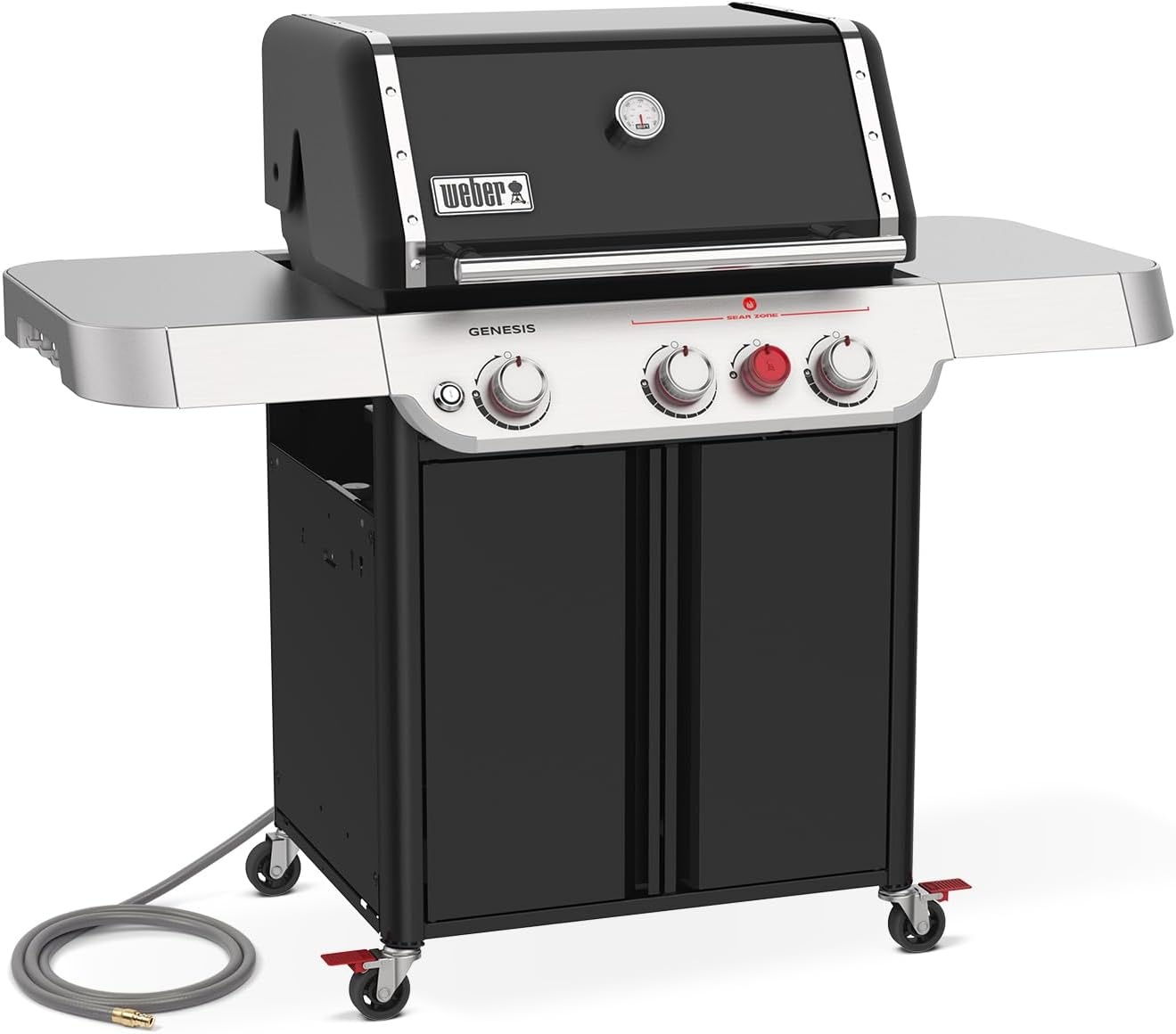 image:imageWeber Genesis E325 Gas Grill for Outdoor Cooking Natural Gas BlackBlack