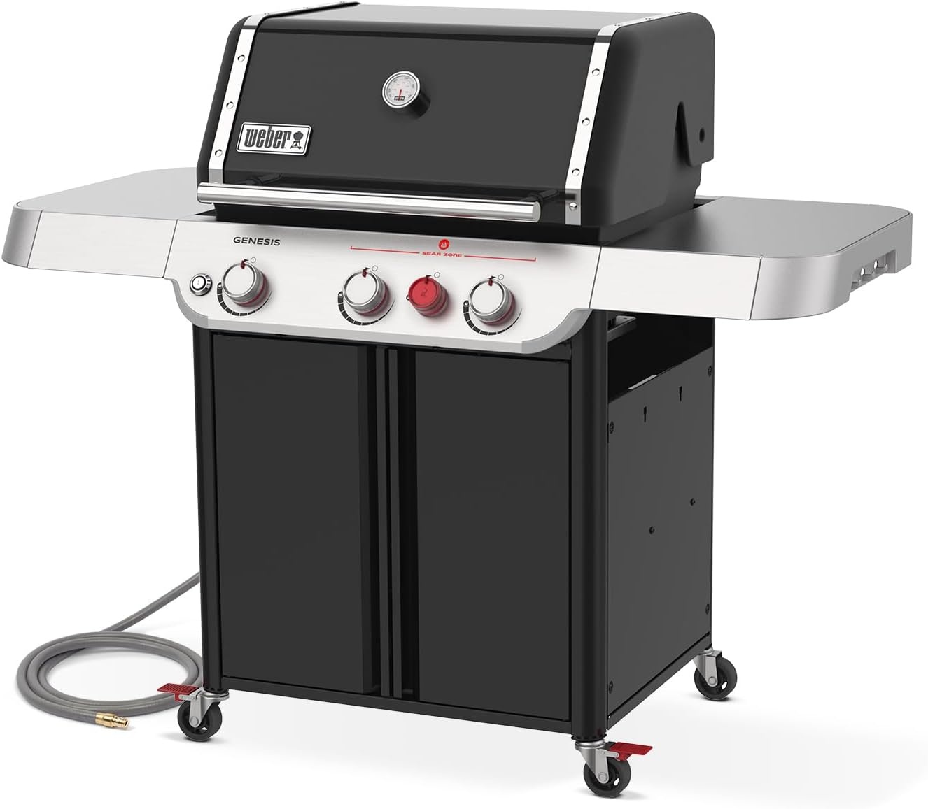 image:imageWeber Genesis E325 Gas Grill for Outdoor Cooking Natural Gas BlackBlack