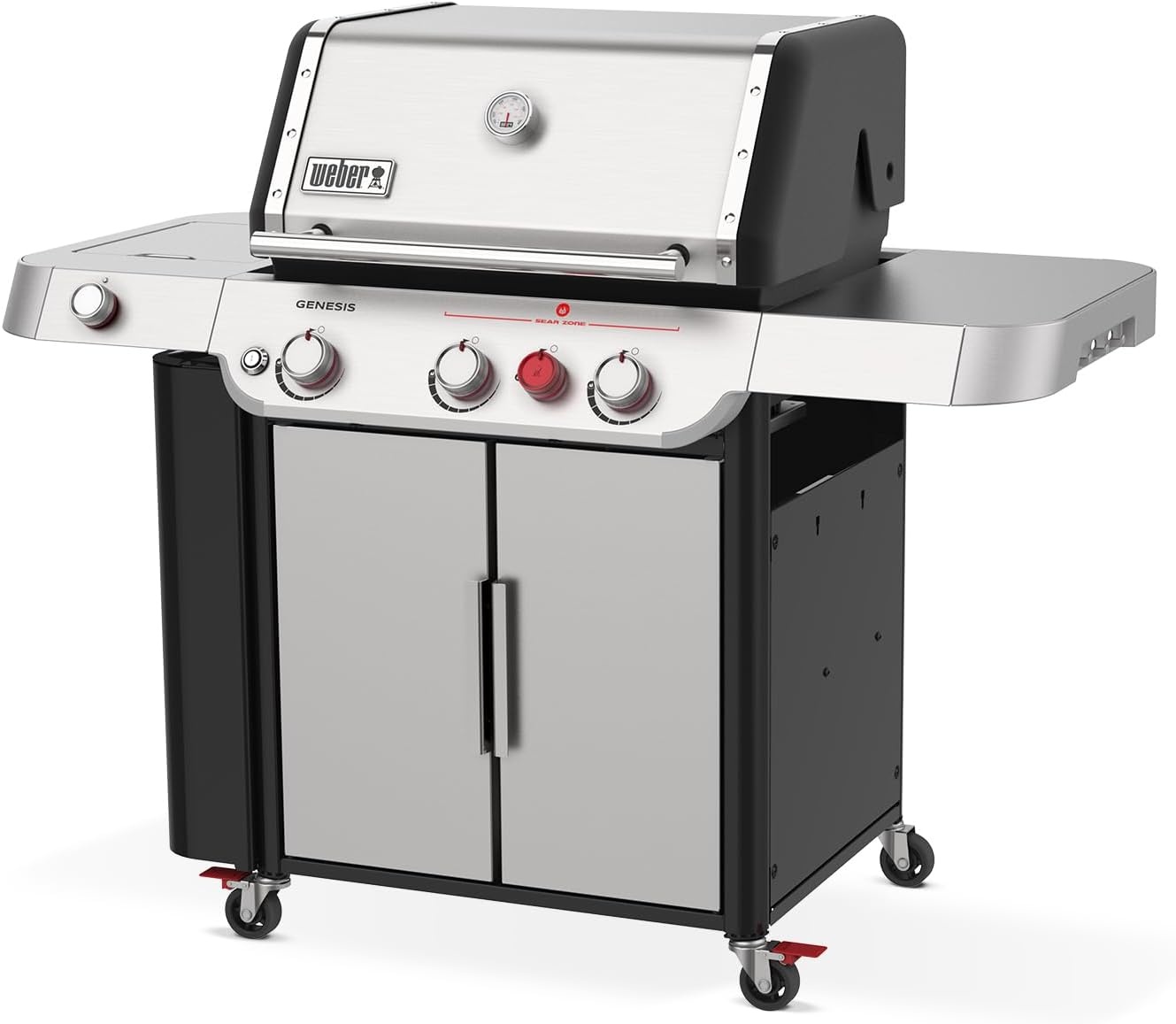 image:imageWeber Genesis E335 Gas Grill for Outdoor Cooking Propane Grill BlackStainless Steel
