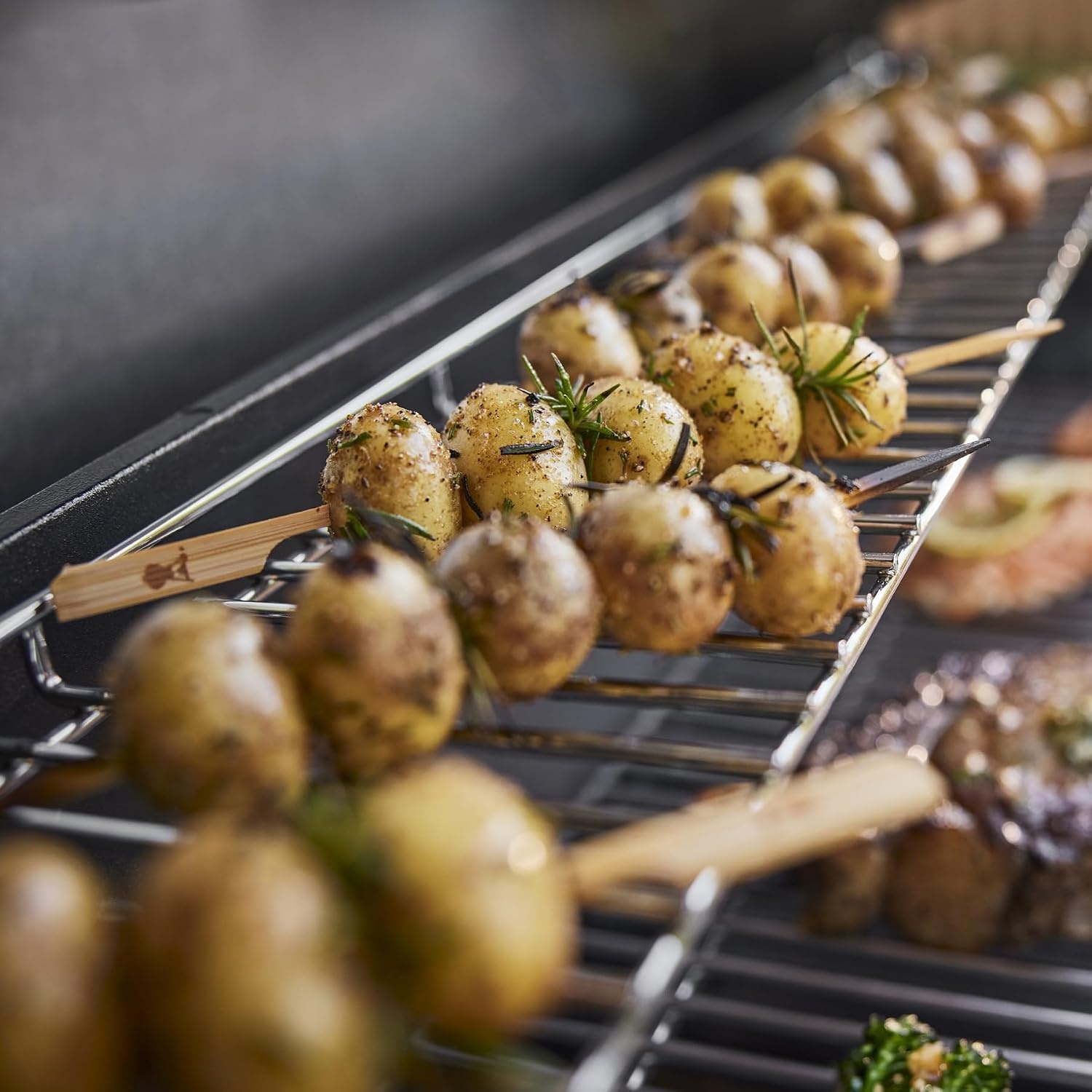 image:imageWeber Genesis E415 Gas Grill for Outdoor Cooking Natural Gas Grill BlackStainless Steel