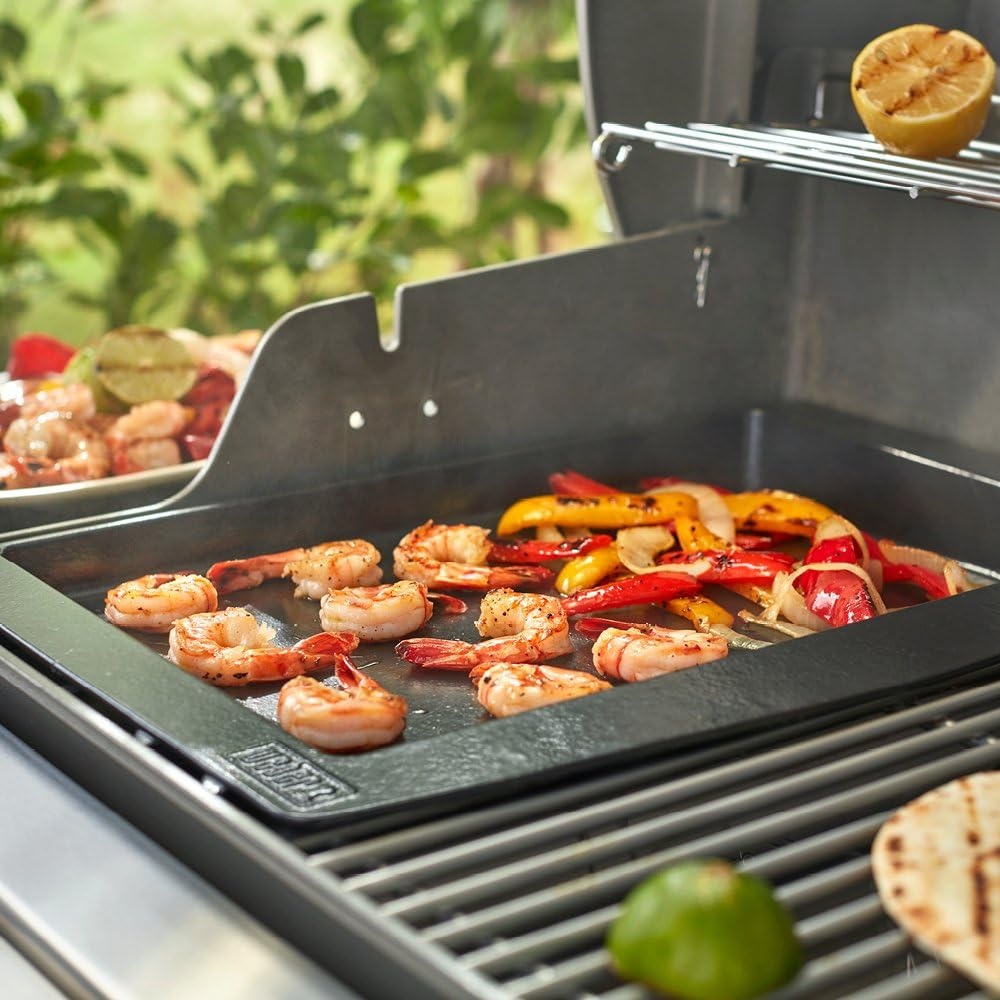 image:imageWeber Genesis II Griddle Insert PorcelainEnameled Cast IronGriddle