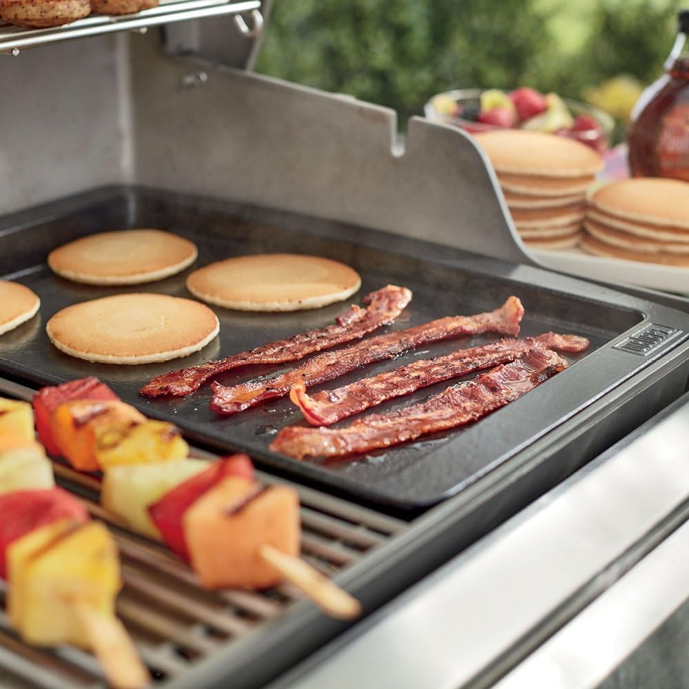 image:imageWeber Genesis II Griddle Insert PorcelainEnameled Cast IronGriddle