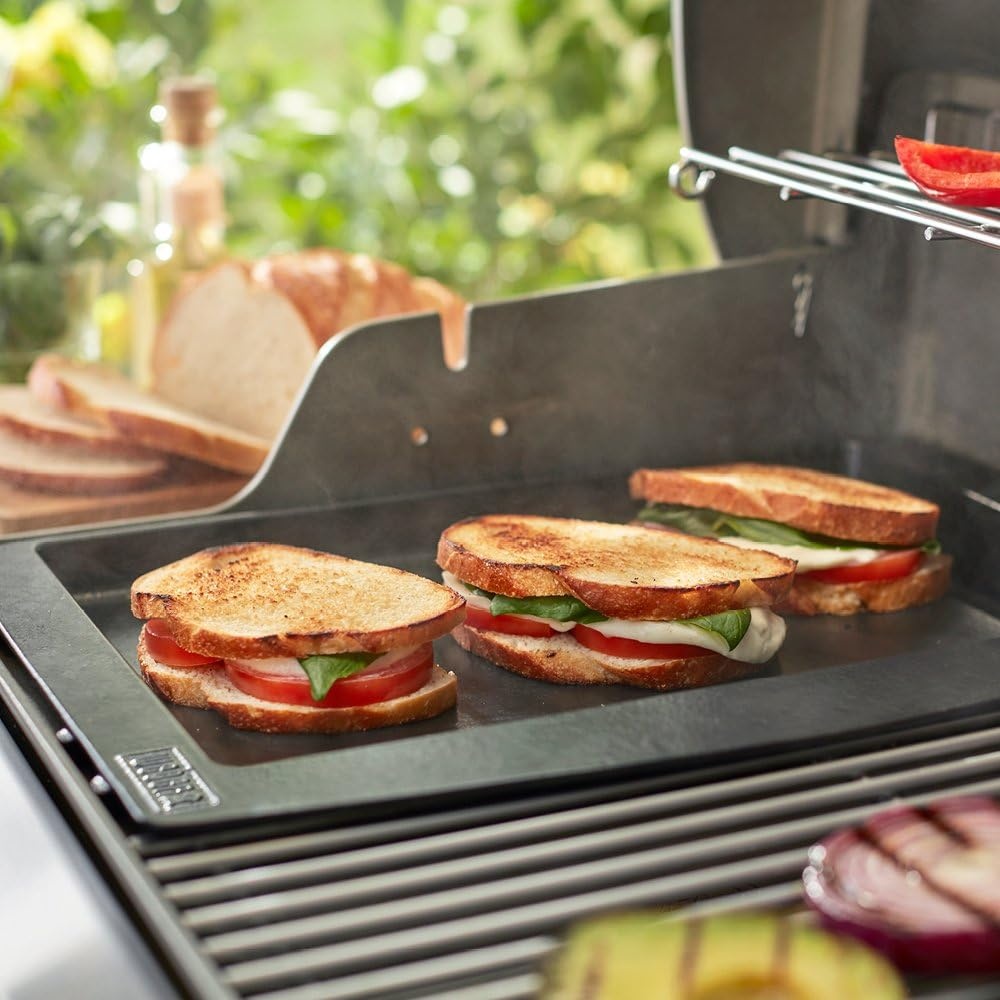 image:imageWeber Genesis II Griddle Insert PorcelainEnameled Cast IronGriddle