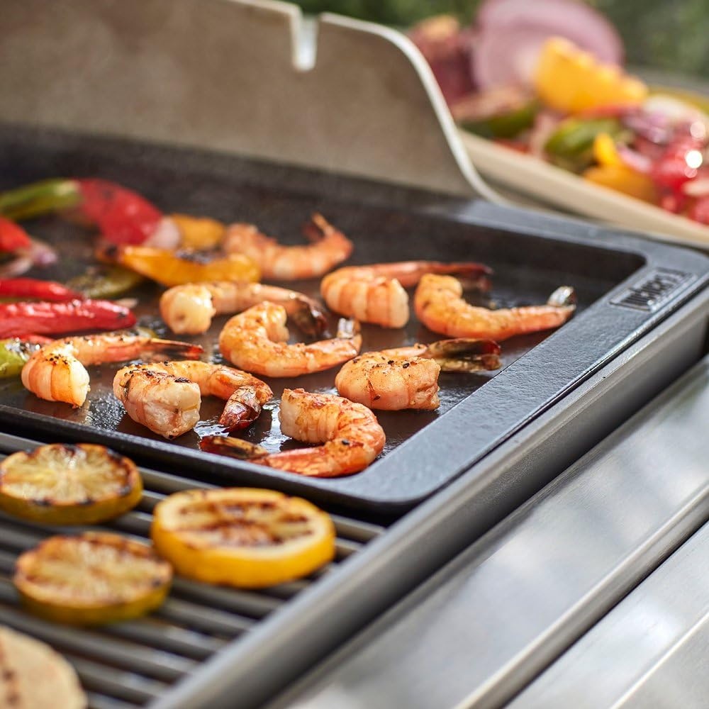 image:imageWeber Genesis II Griddle Insert PorcelainEnameled Cast IronGriddle