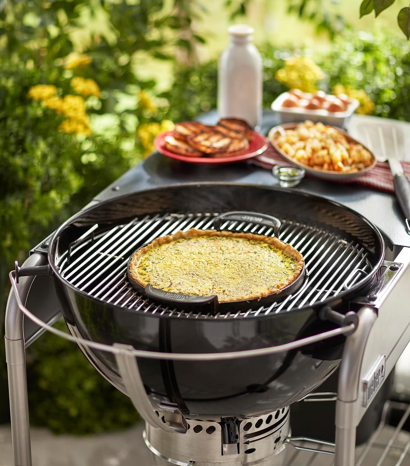 image:imageWeber Gourmet BBQ Griddle PorcelainEnameled Cast IronSchwarz