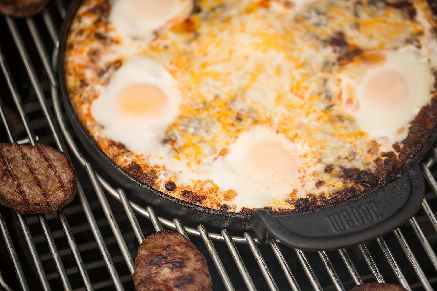 image:imageWeber Gourmet BBQ Griddle PorcelainEnameled Cast IronSchwarz