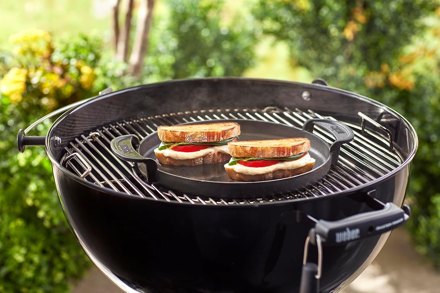 image:imageWeber Gourmet BBQ Griddle PorcelainEnameled Cast IronSchwarz