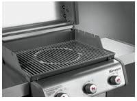 image:imageWeber Gourmet BBQ System Spirit 300 Series Stainless Steel Cooking Grates Includes 12 Insert Fits Spirit 300 amp SmokeFire EX4EX6 See compatibility models
