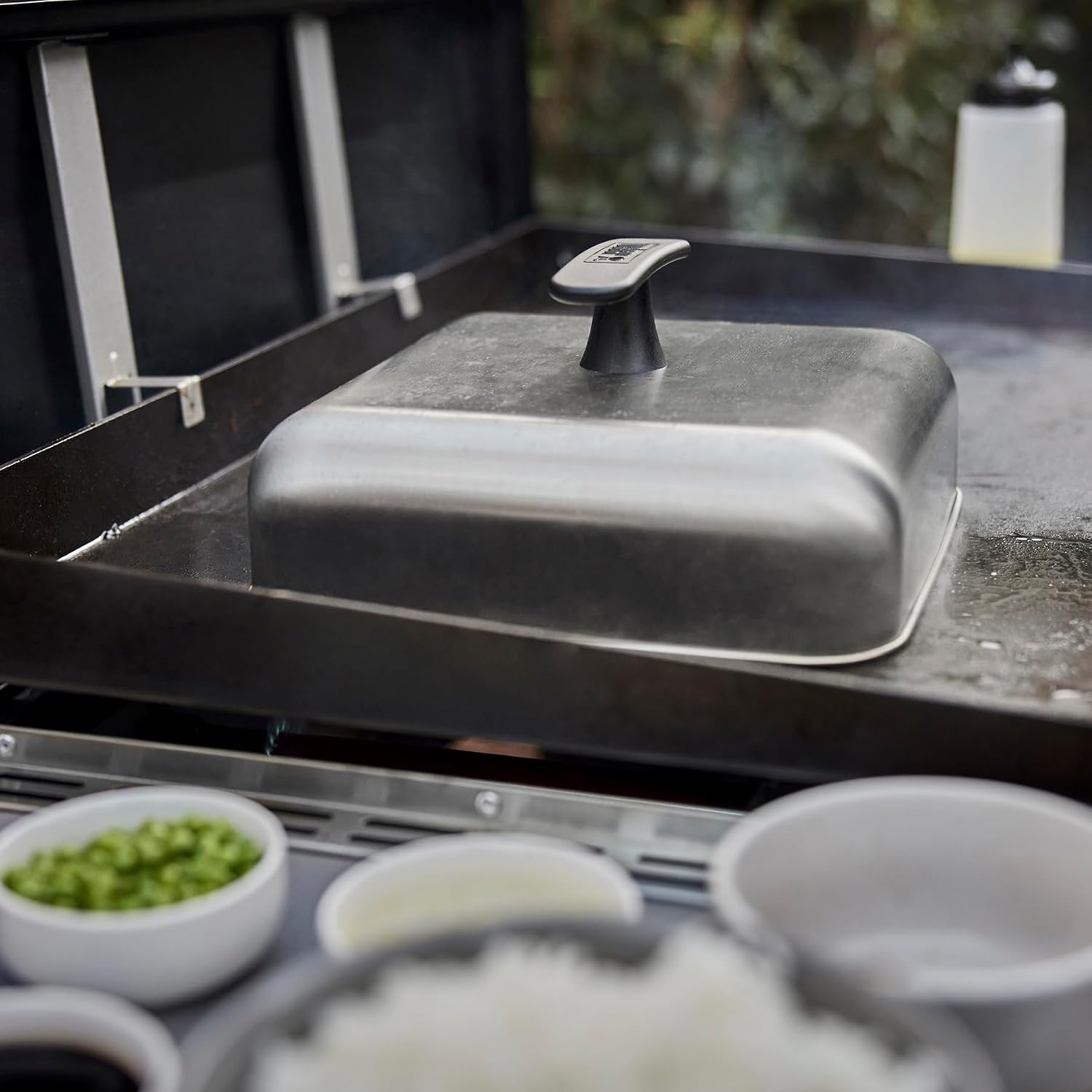 image:imageWeber Griddle Basting Dome Stainless Steel Dome