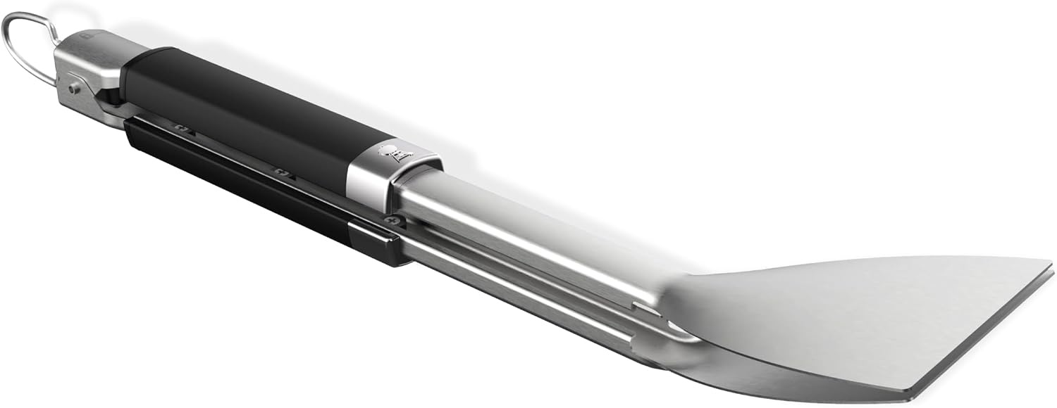 image:imageWeber Griddle Flat Grip Tongs Stainless Steel