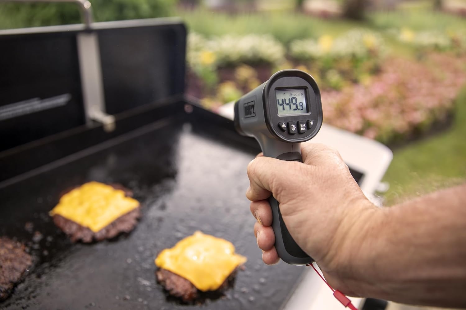 image:imageWeber Griddle Infrared Thermometer Black