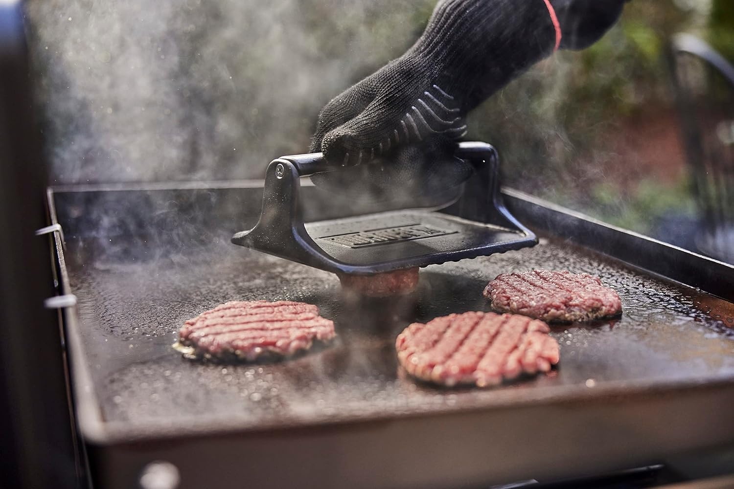 image:imageWeber Griddle Press FlatTop Tool12oz