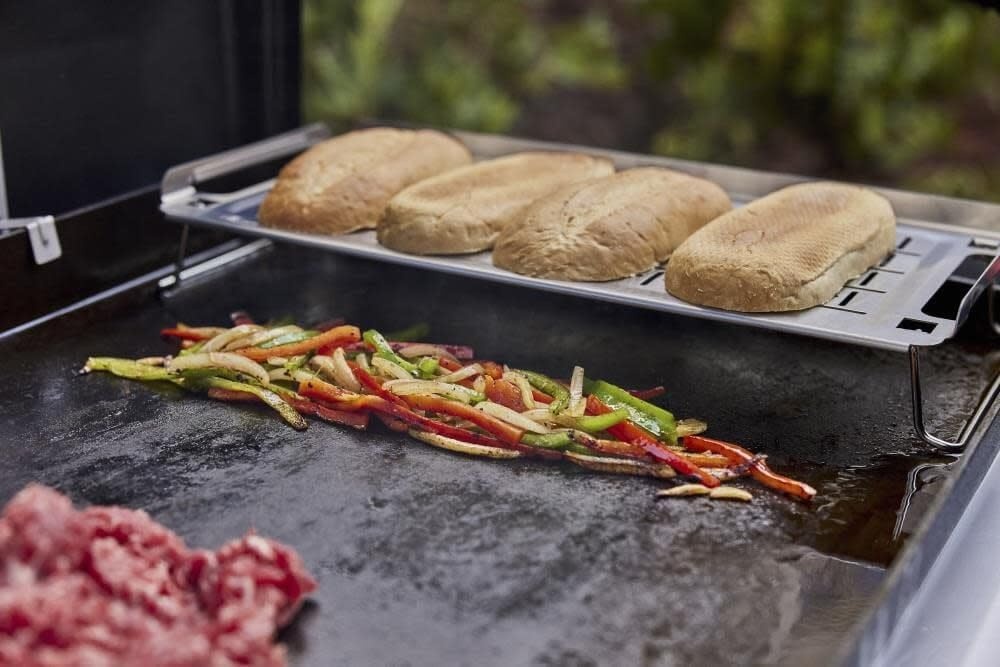 image:imageWeber Griddle Warming Rack Stainless Steel