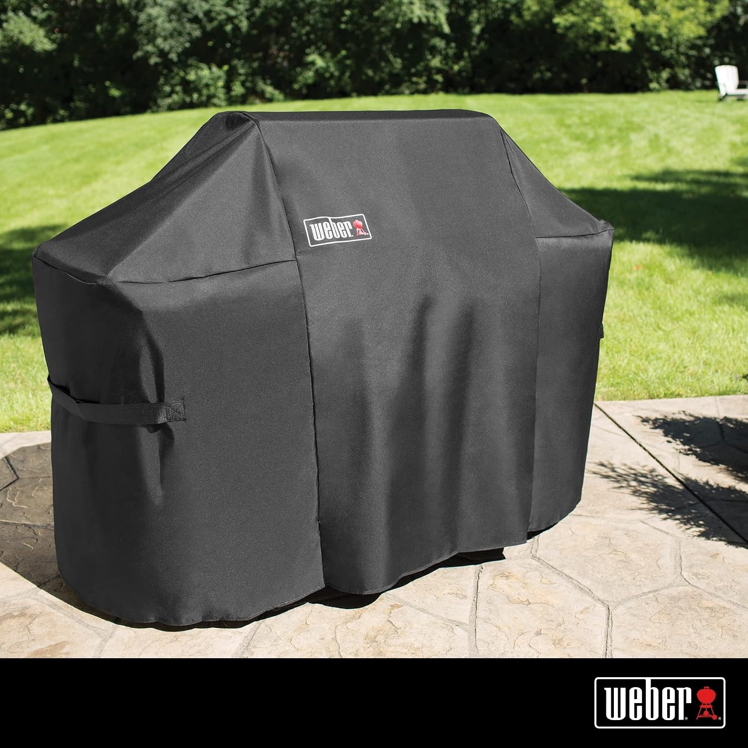 image:imageWeber Grill Cover With Storage Bag For Summit 400Series Gas Grills Black400 Series 4 Burner