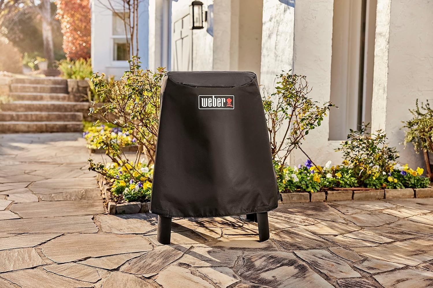 image:imageWeber Grill Cover for Lumin Electric Grill with Stand Black