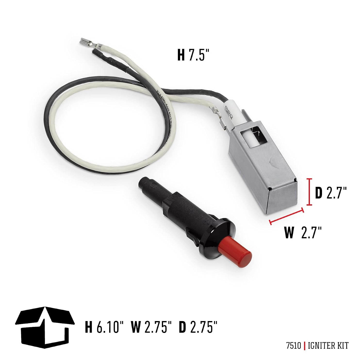 image:imageWeber Grill Igniter Kit Replacement Ignition SystemPack of 1