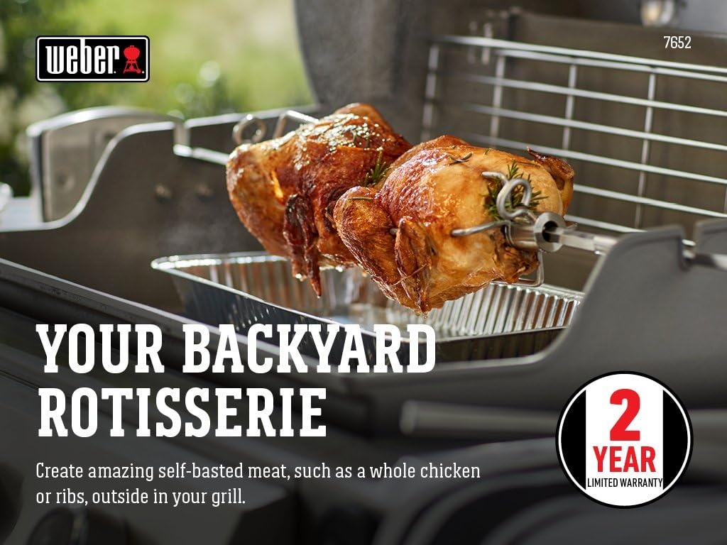 image:imageWeber Grill Rotisserie Kit for Genesis II 200300 Series