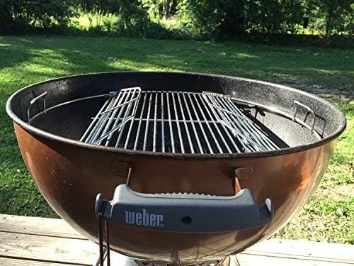 image:imageWeber Hinged Charcoal Cooking Grate for 22 Grills Charcoal Components