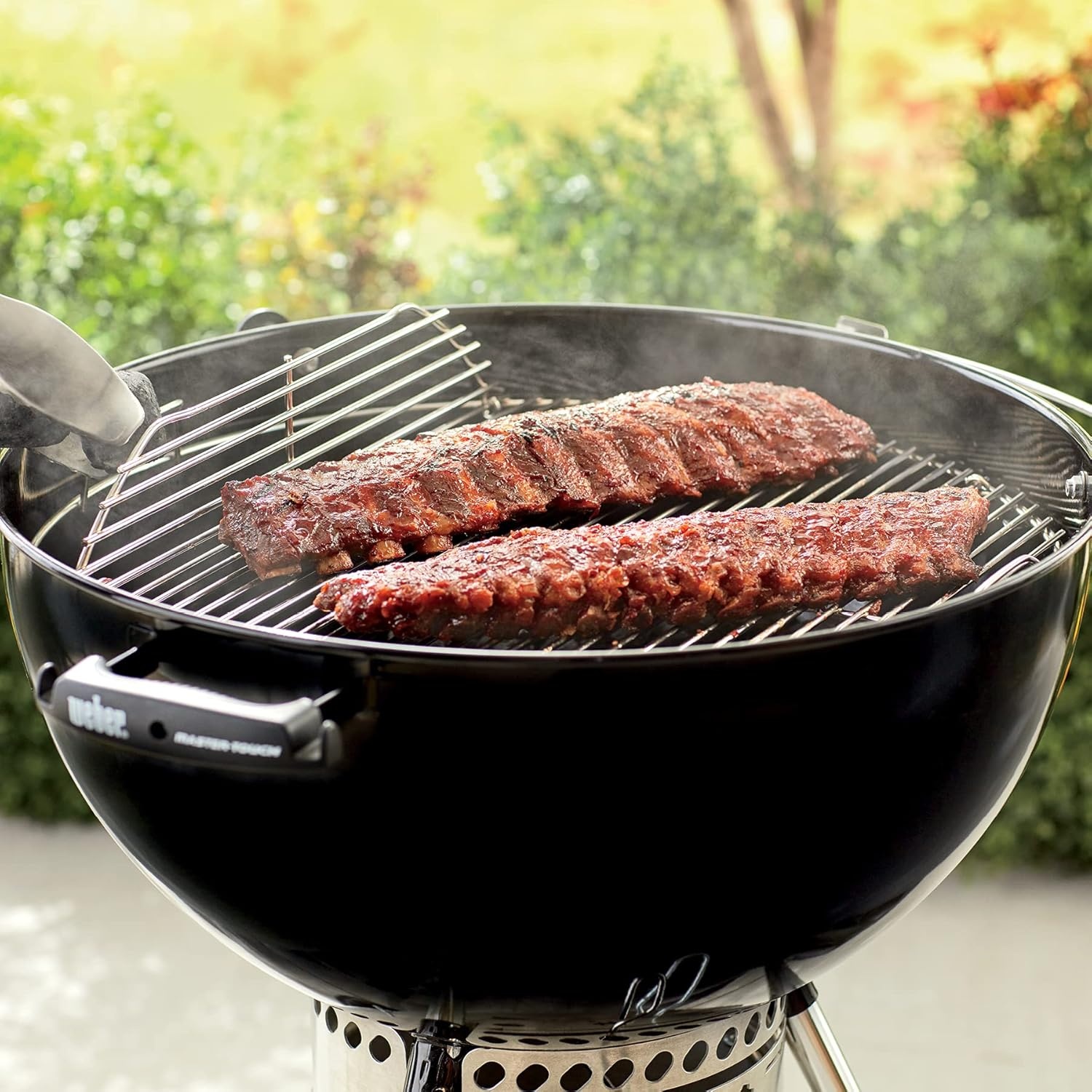 image:imageWeber Hinged Charcoal Cooking Grate for 22 Grills Charcoal Components