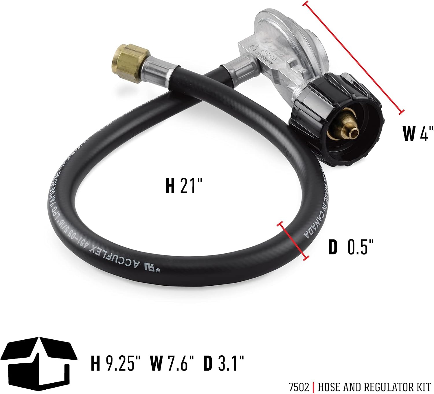 image:imageWeber Hose and Regulator Kit24Inch Pack of 4