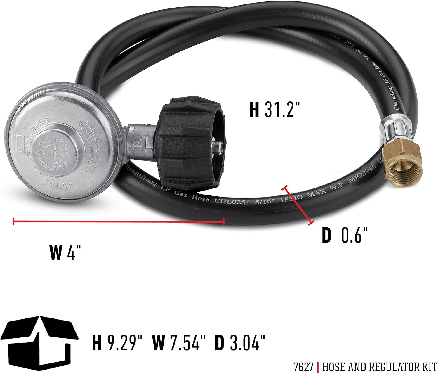 image:imageWeber Hose and Regulator Kit30 Inch