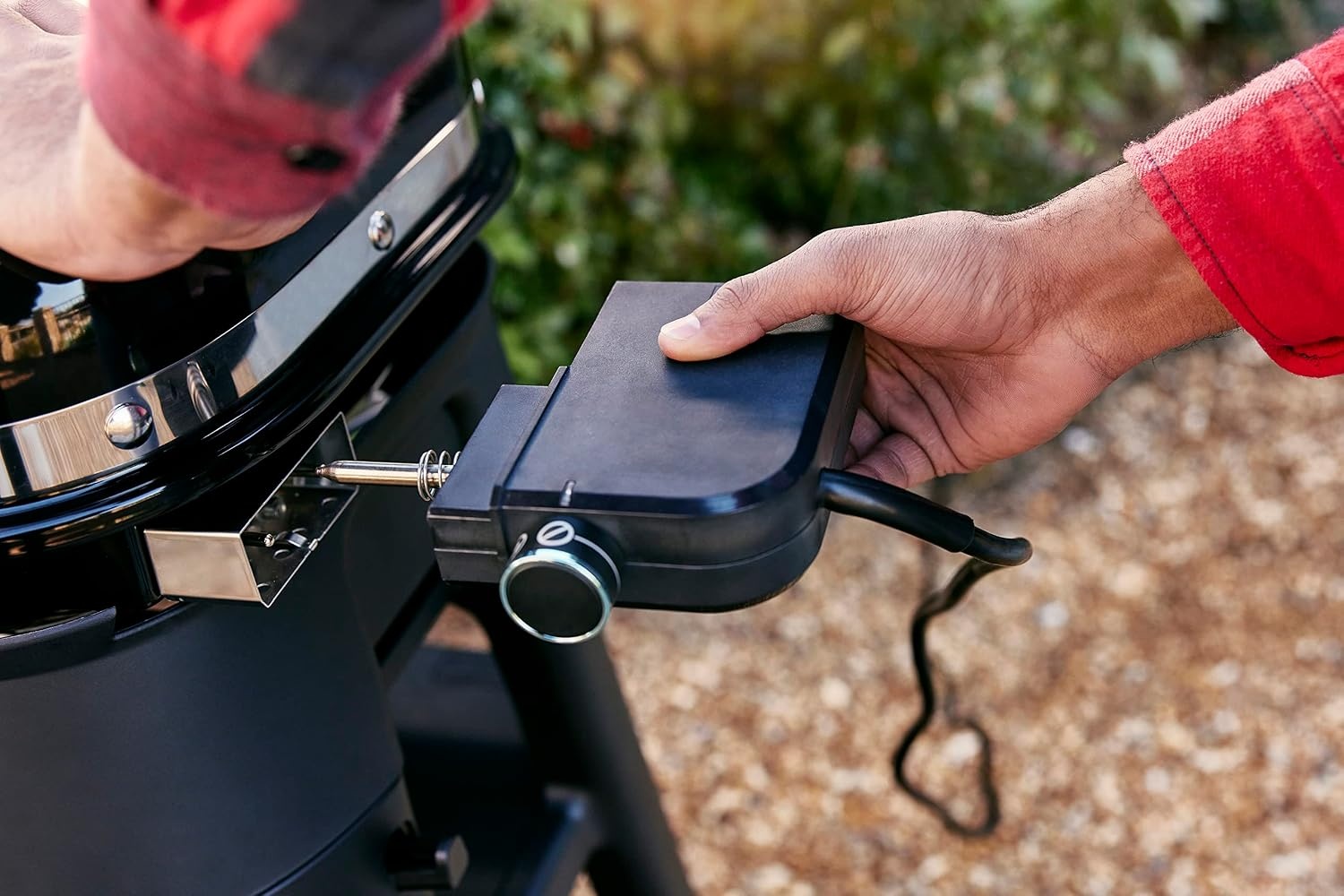 image:imageWeber Lumin Compact Outdoor Electric Barbecue Grill Light Blue Great Small Spaces such as Patios Balconies and Decks Portable and ConvenientLight Green