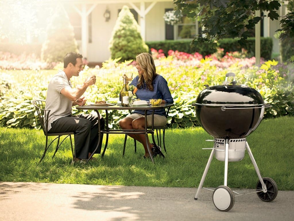 image:imageWeber MasterTouch Charcoal Grill 22Inch BlackBlack