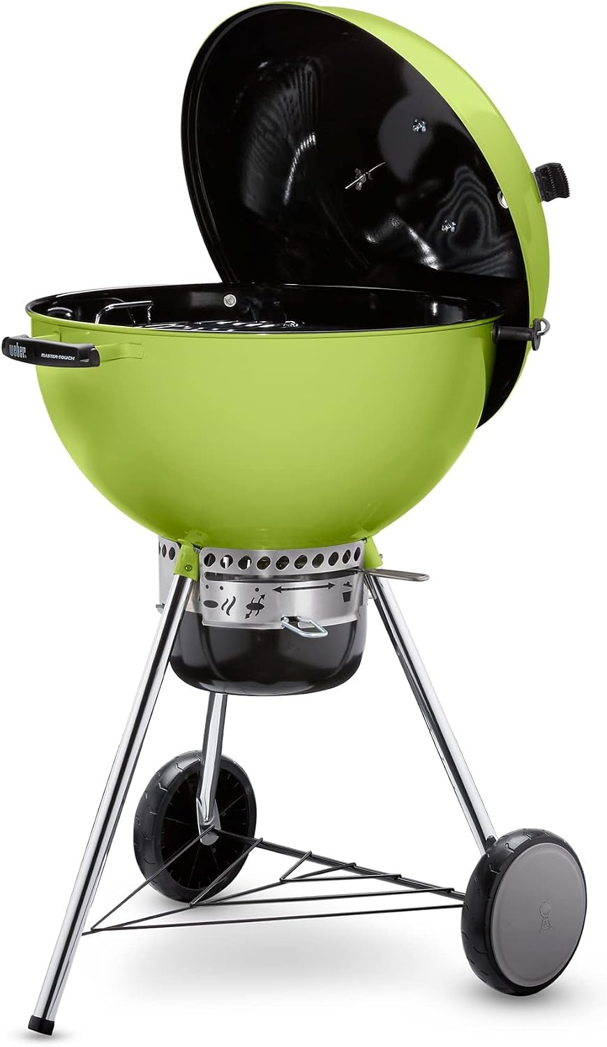 image:imageWeber MasterTouch Charcoal Grill 22Inch BlackSpring Green