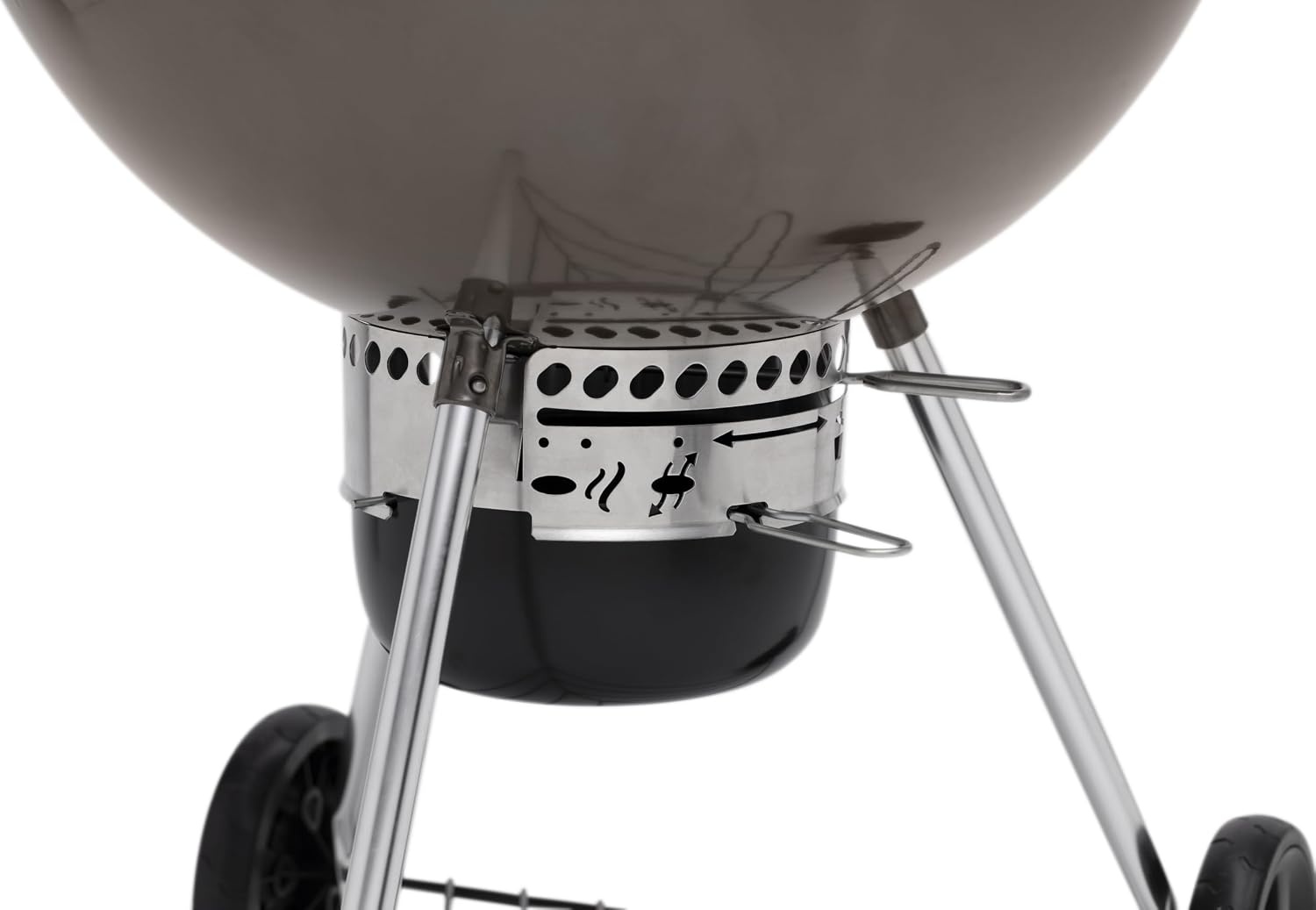 image:imageWeber MasterTouch Charcoal Grill 26Inch Smoke Gray