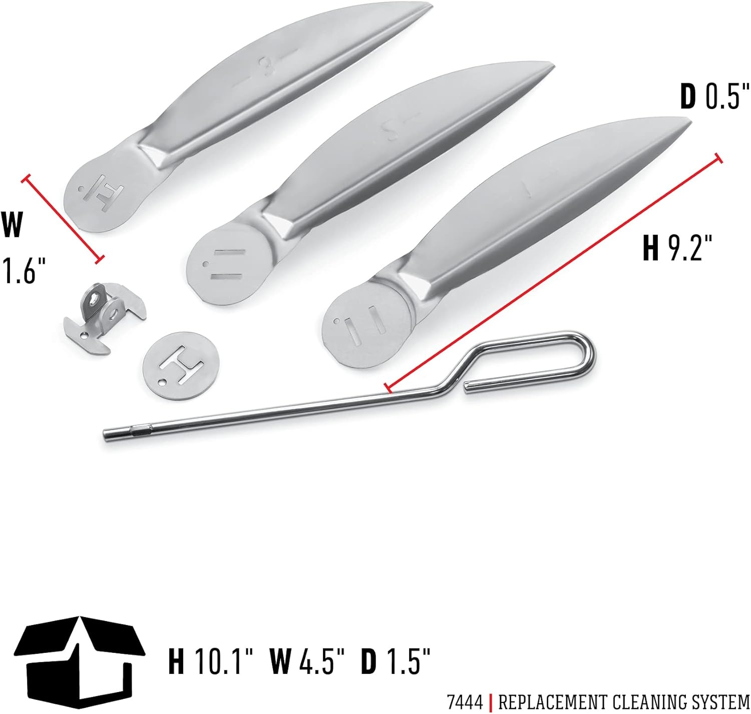 image:imageWeber OneTouch Cleaning System Replacement Kit for 22 Charcoal GrillsMiniv86