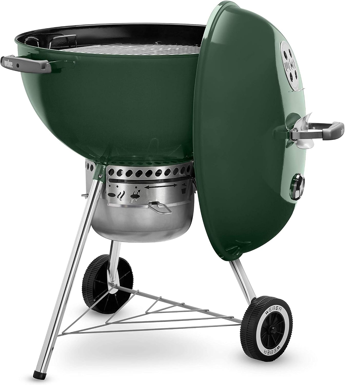 image:imageWeber Original Kettle Premium Charcoal Grill 22Inch BlackGreen
