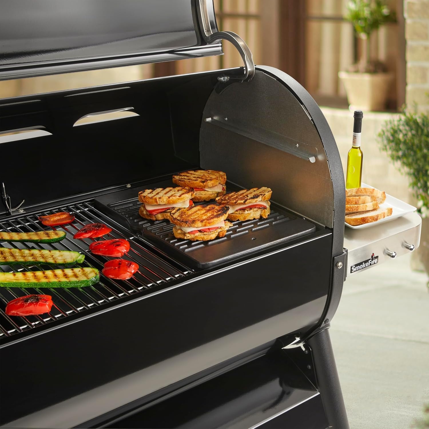 image:imageWeber PorcelainEnameled Cast Iron Griddle for Spirit 300 Series