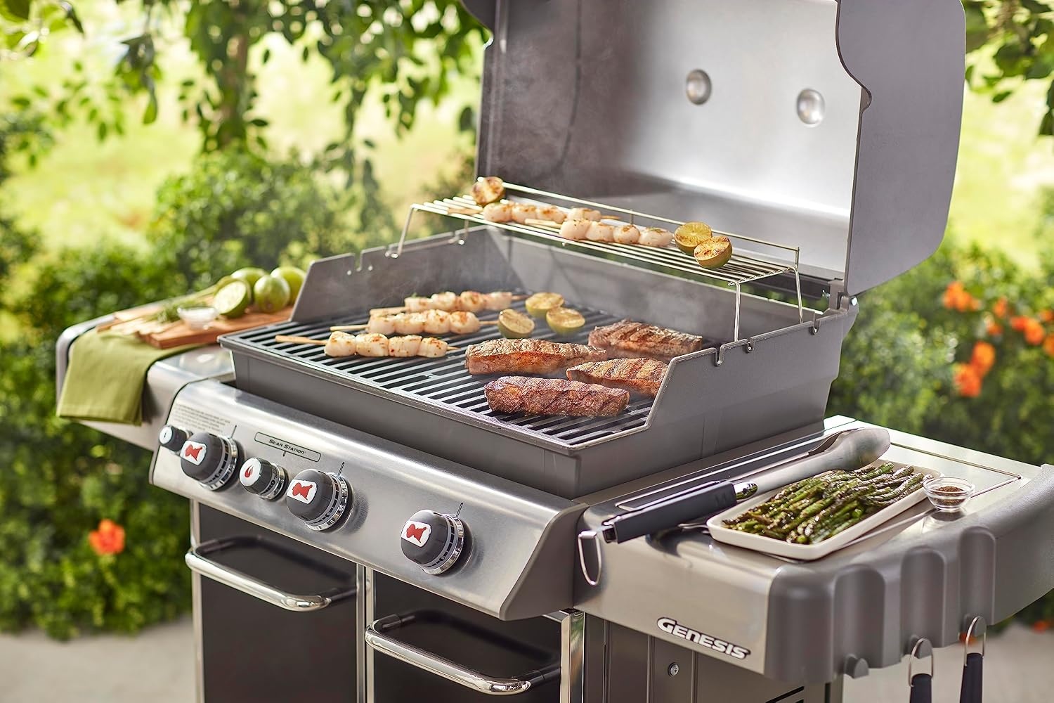 image:imageWeber PorcelainEnameled CastIron Grates for Select Genesis GrillsGrates