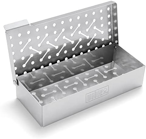 image:imageWeber Premium Universal Smoker Box Stainless Steel98 L x 45 W x 2 H