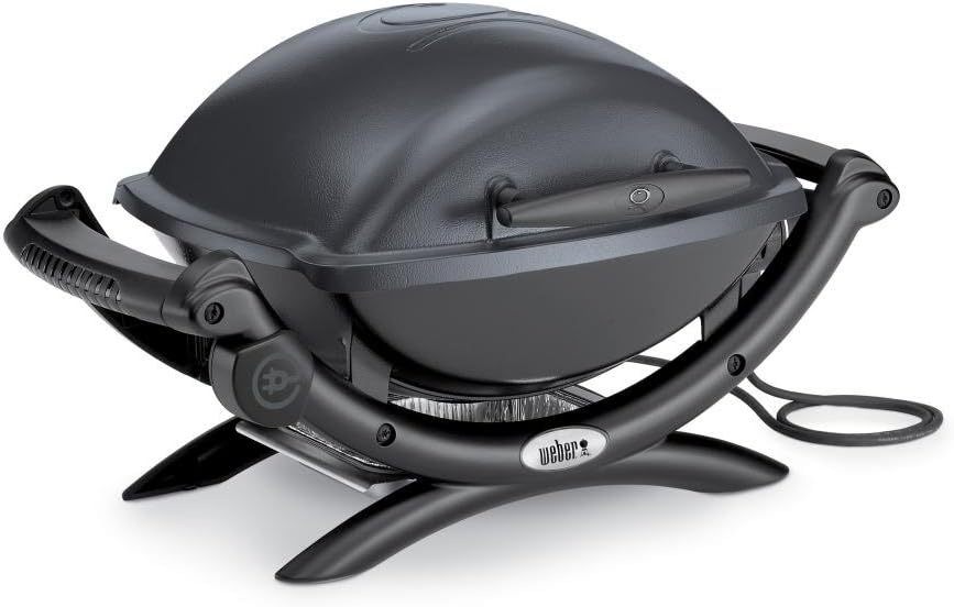image:imageWeber Q 1400 Portable Grill Electric Grill Gray