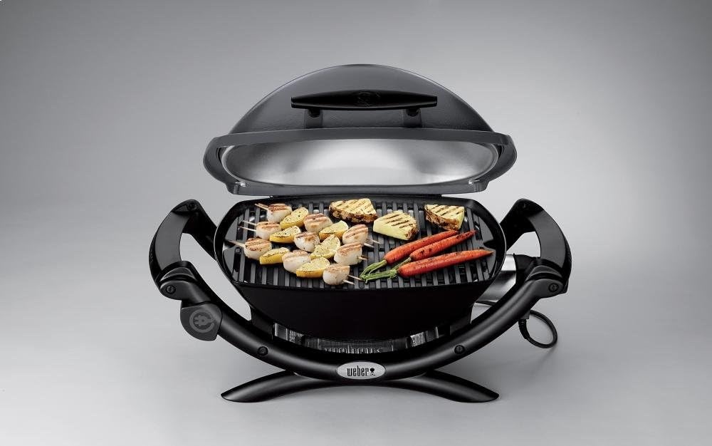 image:imageWeber Q 1400 Portable Grill Electric Grill Gray
