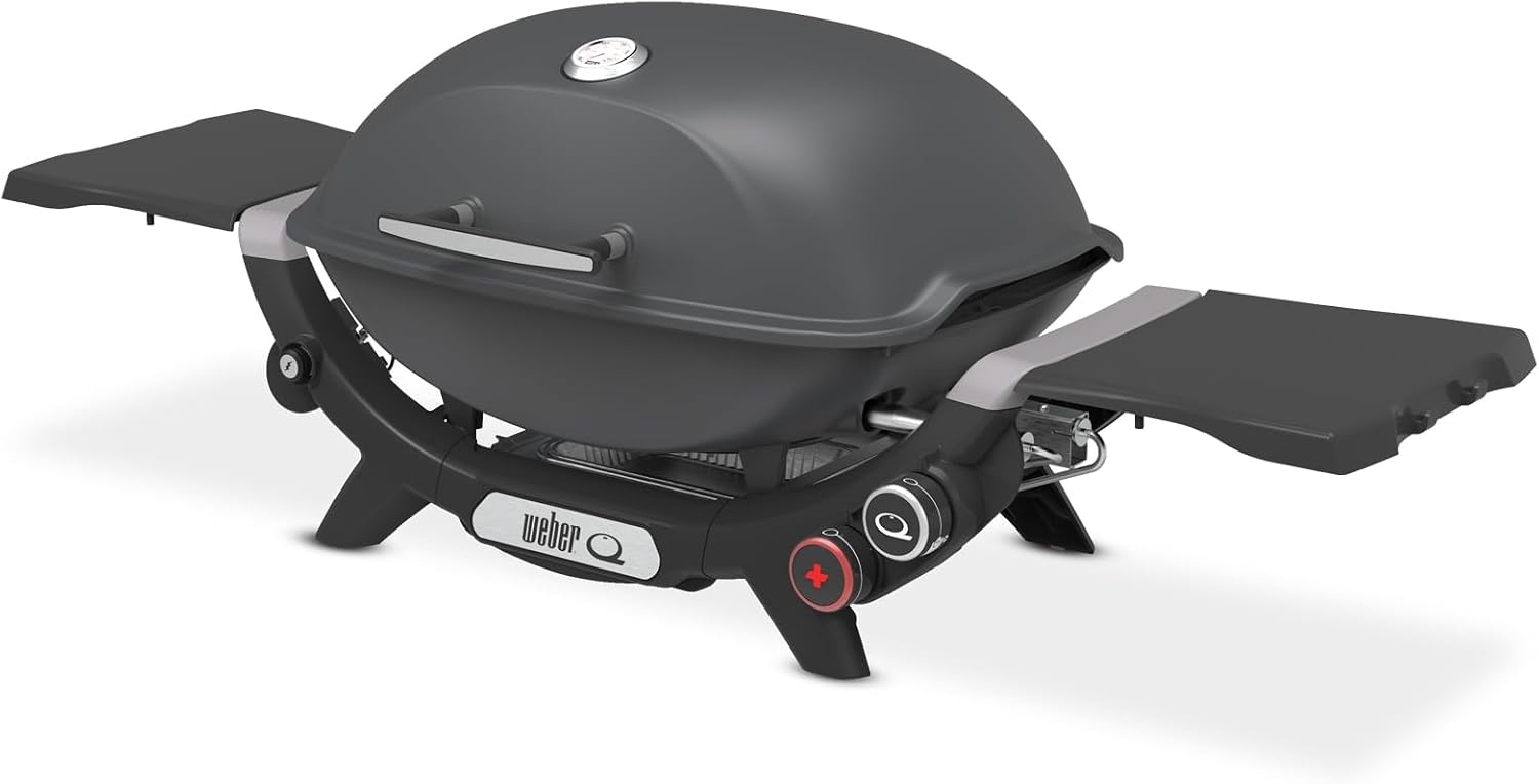 image:imageWeber Q 2800N Portable Grill Propane Grill Flame RedCharcoal Grey