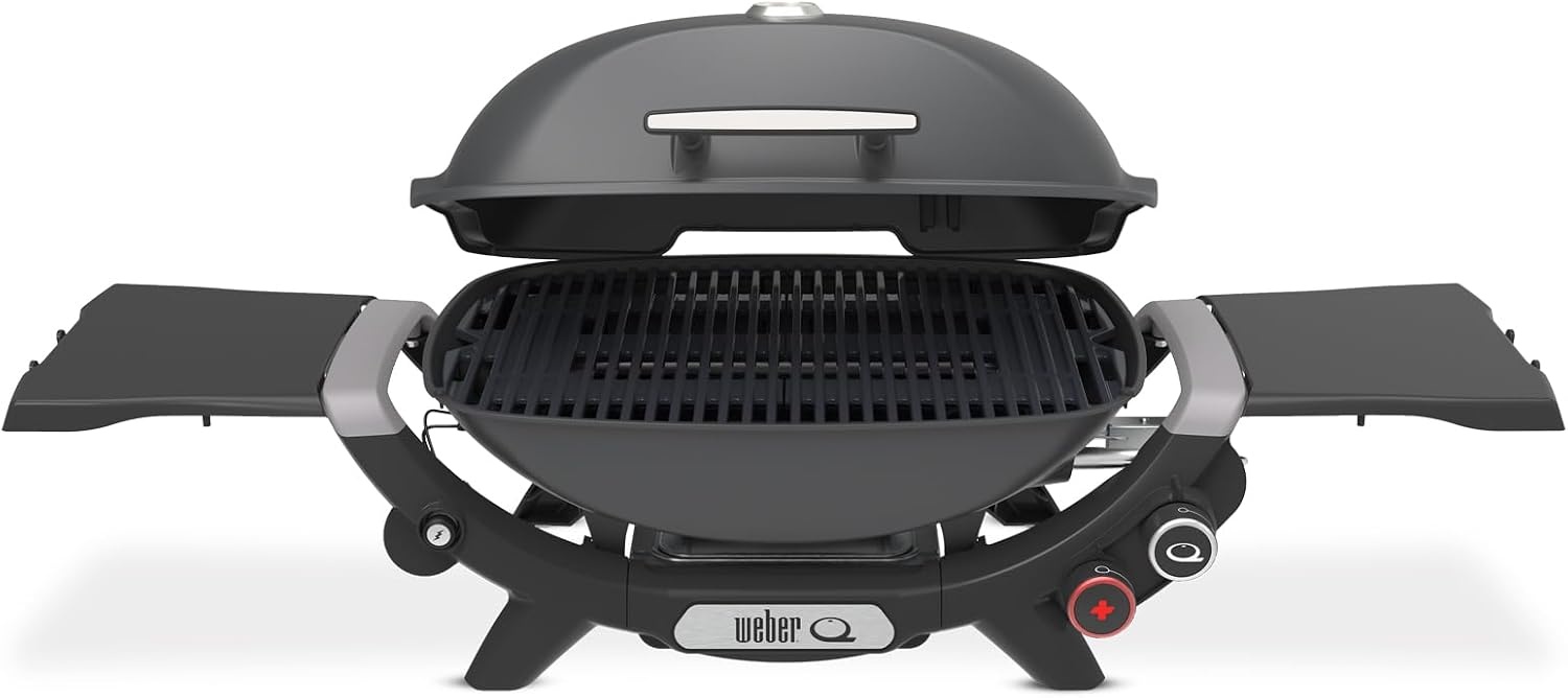 image:imageWeber Q 2800N Portable Grill Propane Grill Flame RedCharcoal Grey