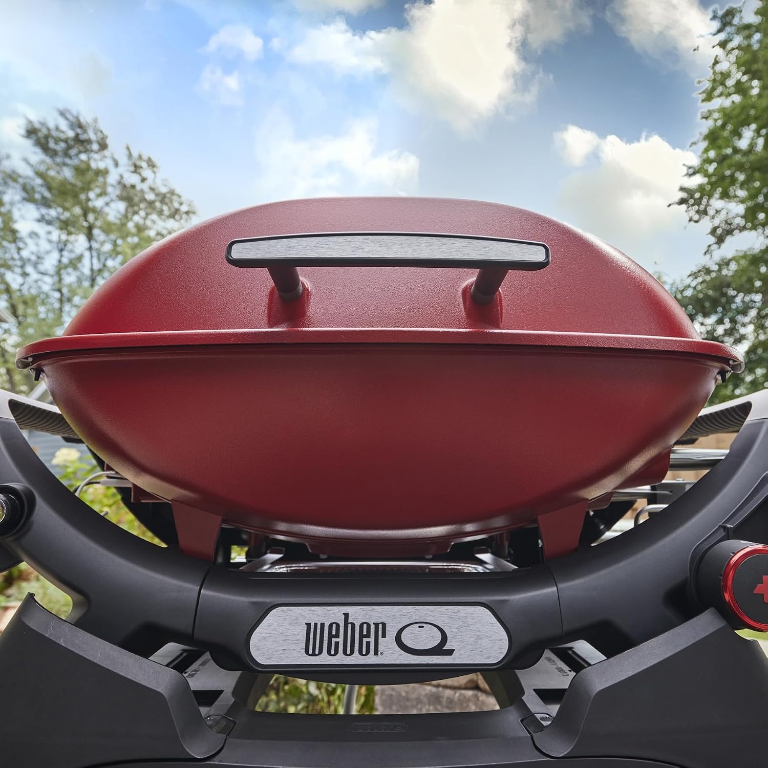 image:imageWeber Q 2800N Portable Grill Propane Grill Flame RedFlame Red