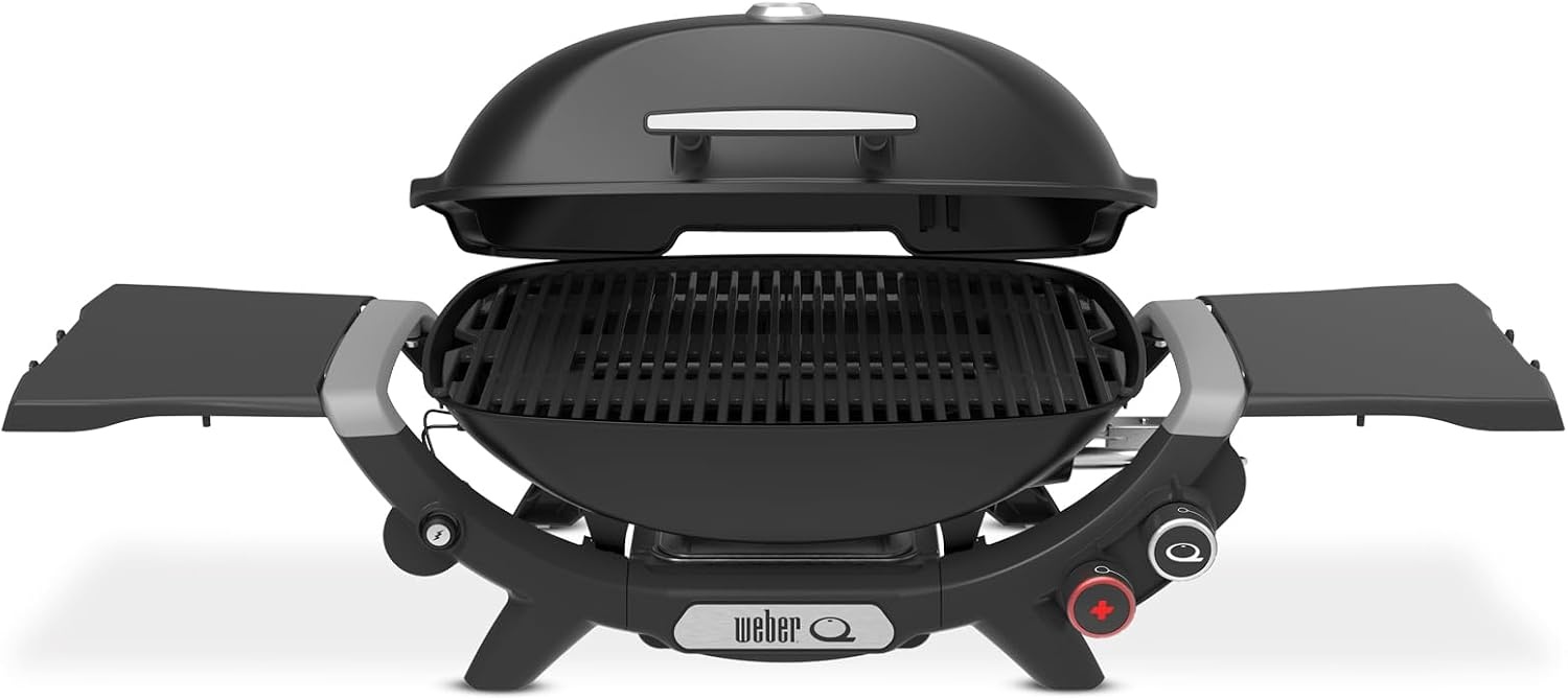 image:imageWeber Q 2800N Portable Grill Propane Grill Flame RedMidnight Black