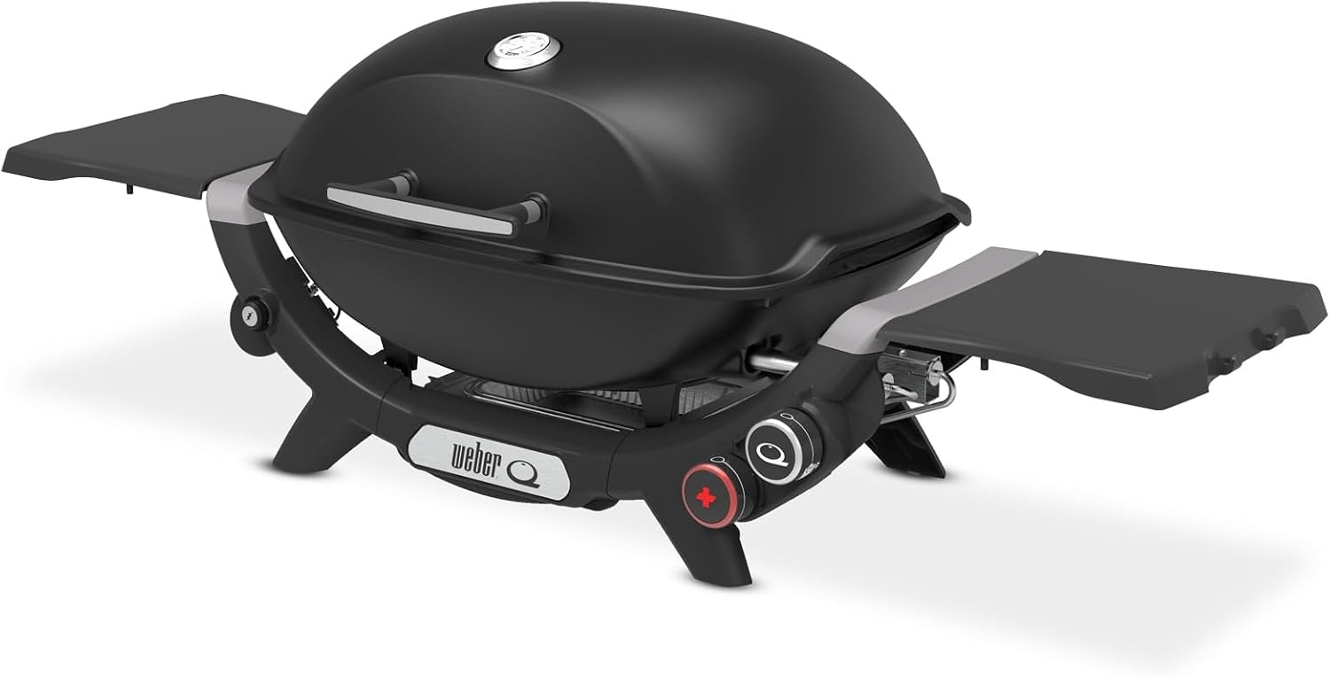 image:imageWeber Q 2800N Portable Grill Propane Grill Flame RedMidnight Black