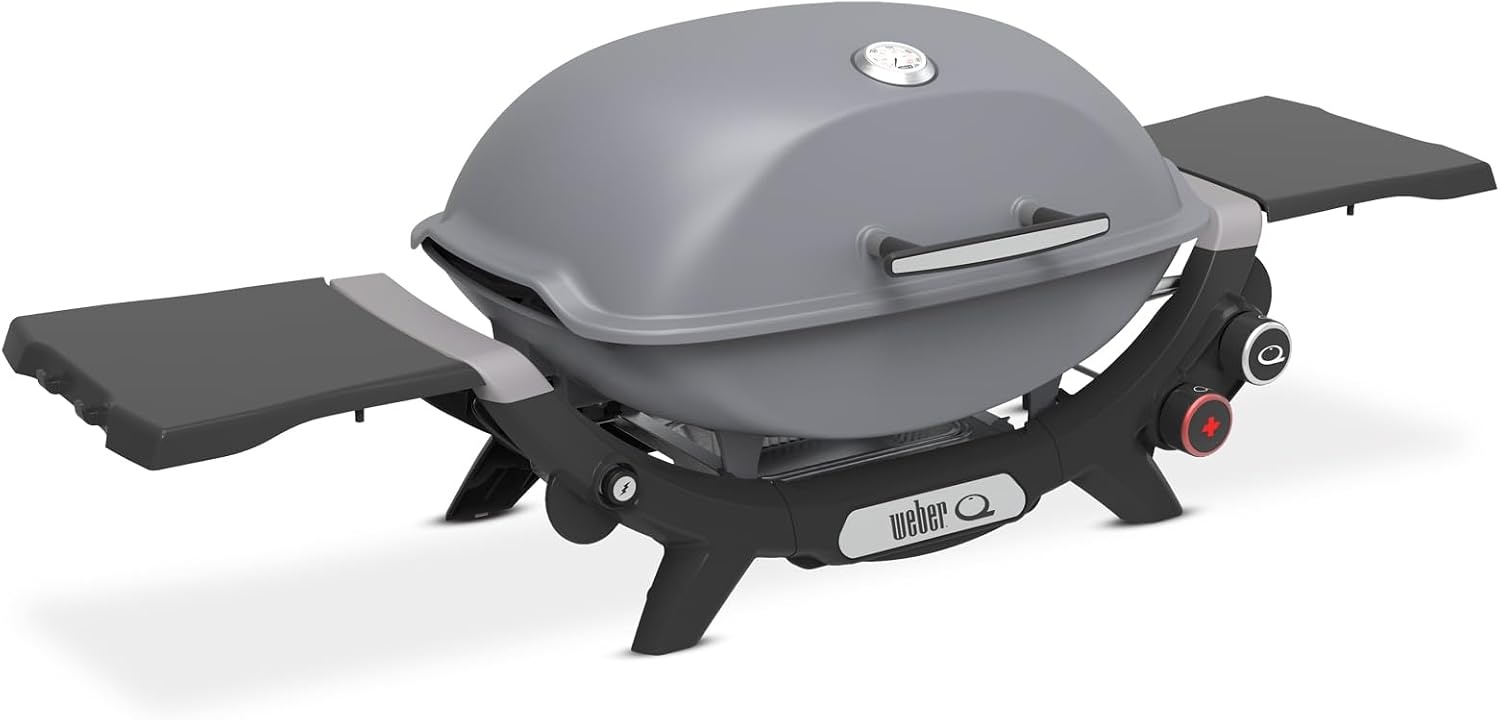 image:imageWeber Q 2800N Portable Grill Propane Grill Flame RedSmoke Grey