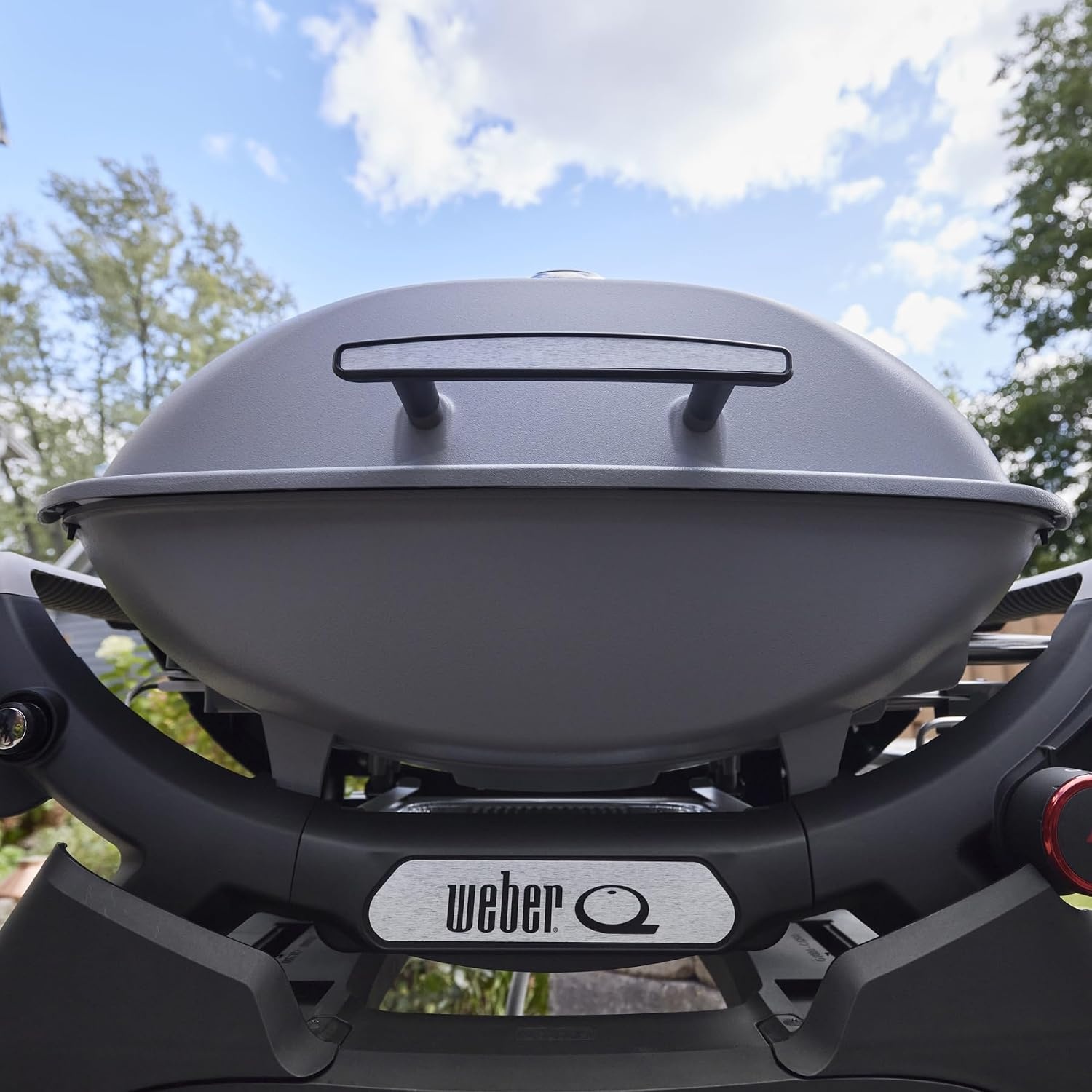 image:imageWeber Q 2800N Portable Grill Propane Grill Flame RedSmoke Grey