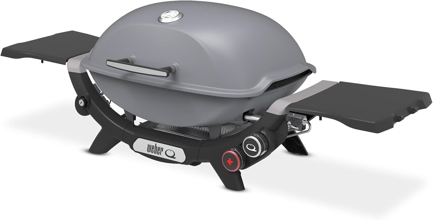 image:imageWeber Q 2800N Portable Grill Propane Grill Flame RedSmoke Grey