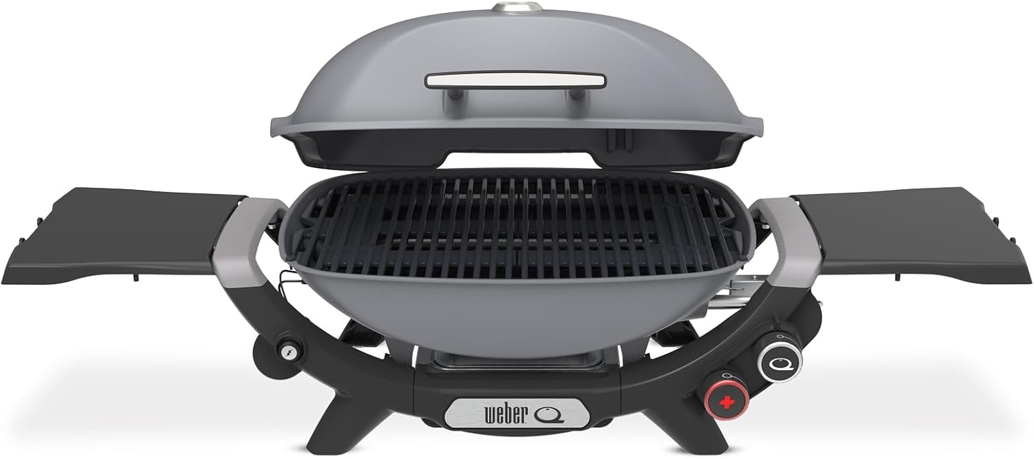 image:imageWeber Q 2800N Portable Grill Propane Grill Flame RedSmoke Grey