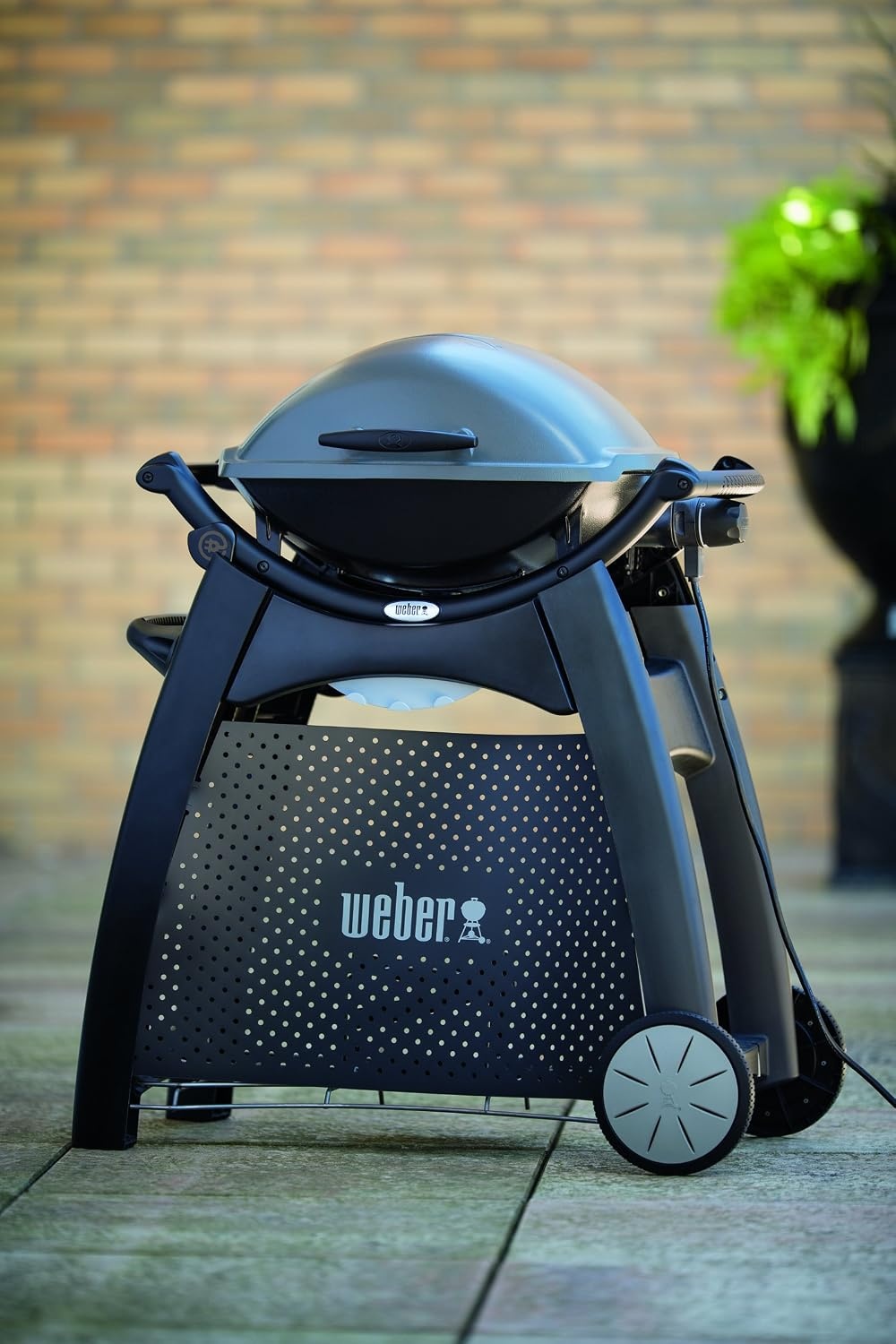 image:imageWeber Q Cart for Grilling BlackHeavy Duty