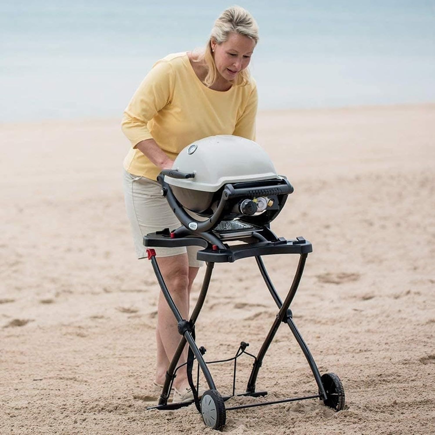 image:imageWeber Q Cart for Grilling BlackPortable