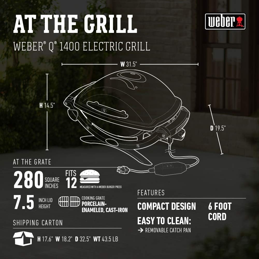 image:imageWeber Q2400 Electric Grill GreyGrill